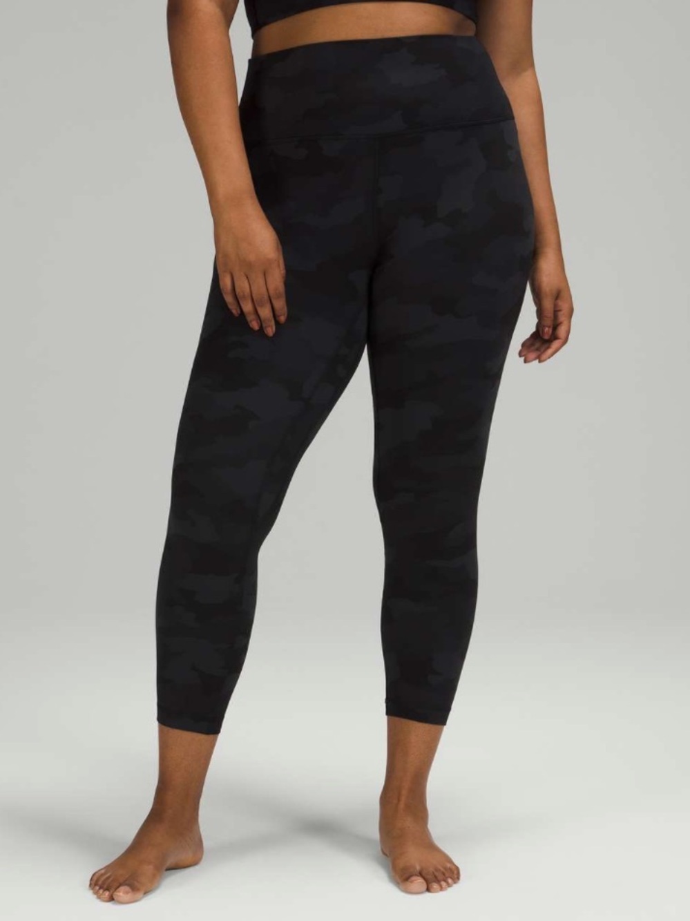 Lululemon Align Pant 25" Size 4 - Heritage 365 Camo Deep Coal Multi